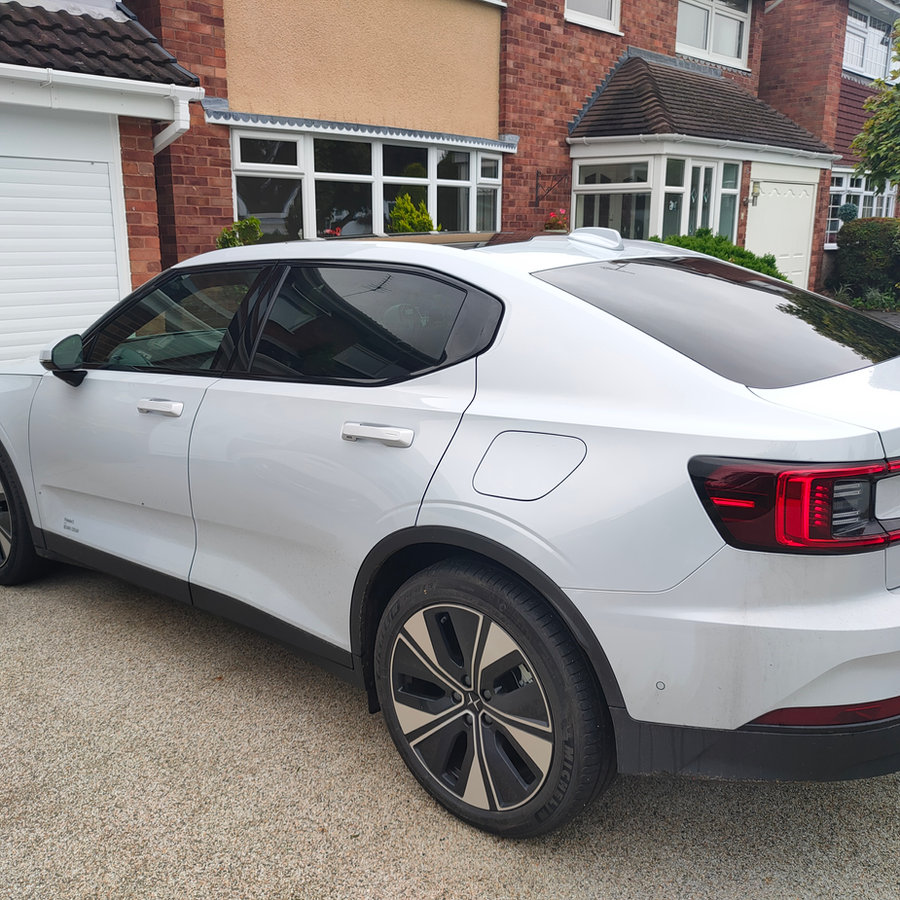 Polestar window tinting from LuxTint’s customer gallery